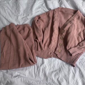 Free People Hailee Cardi Set (like new)